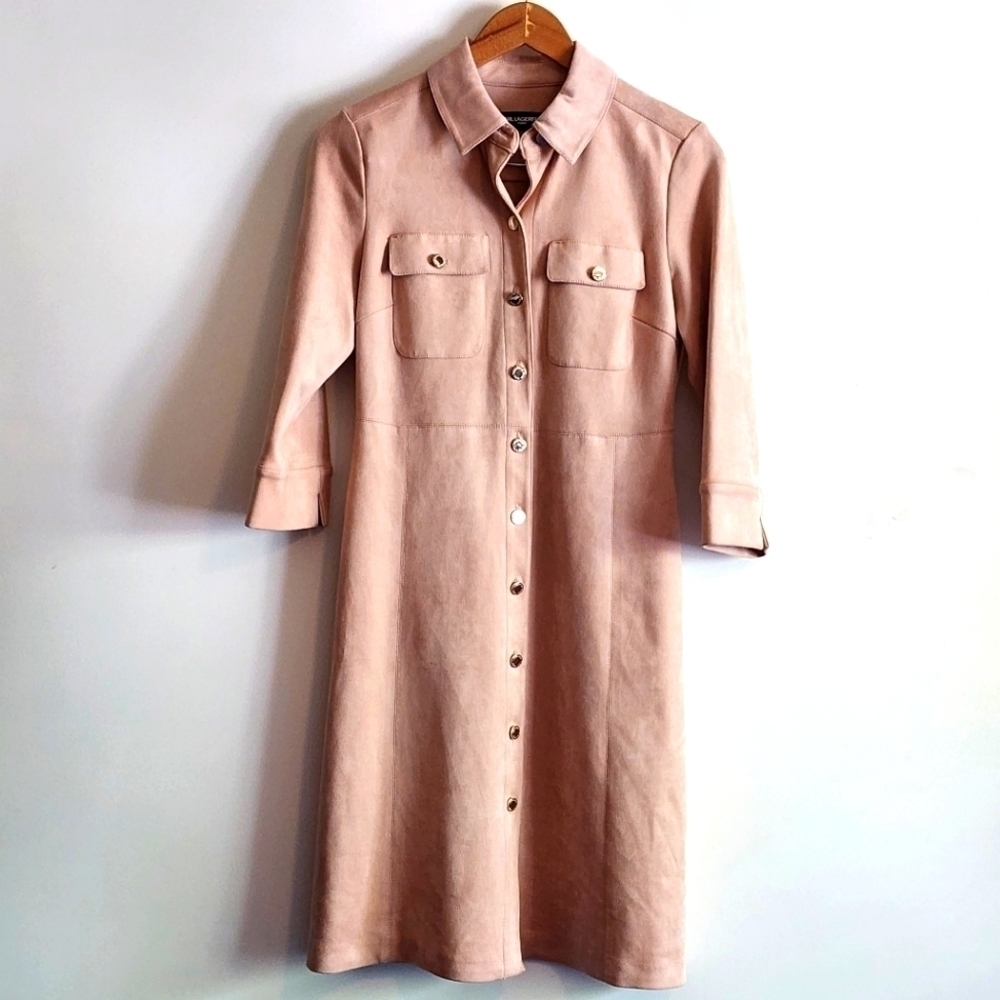 Karl Lagerfeld Buttonfront Dress